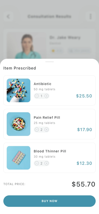 Doctor Consultation Mobile App UI Kit - Screenshot 5