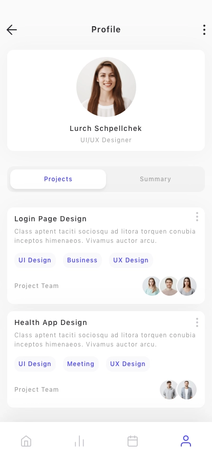Manager Business Mobile App UI Kit - Screenshot 5