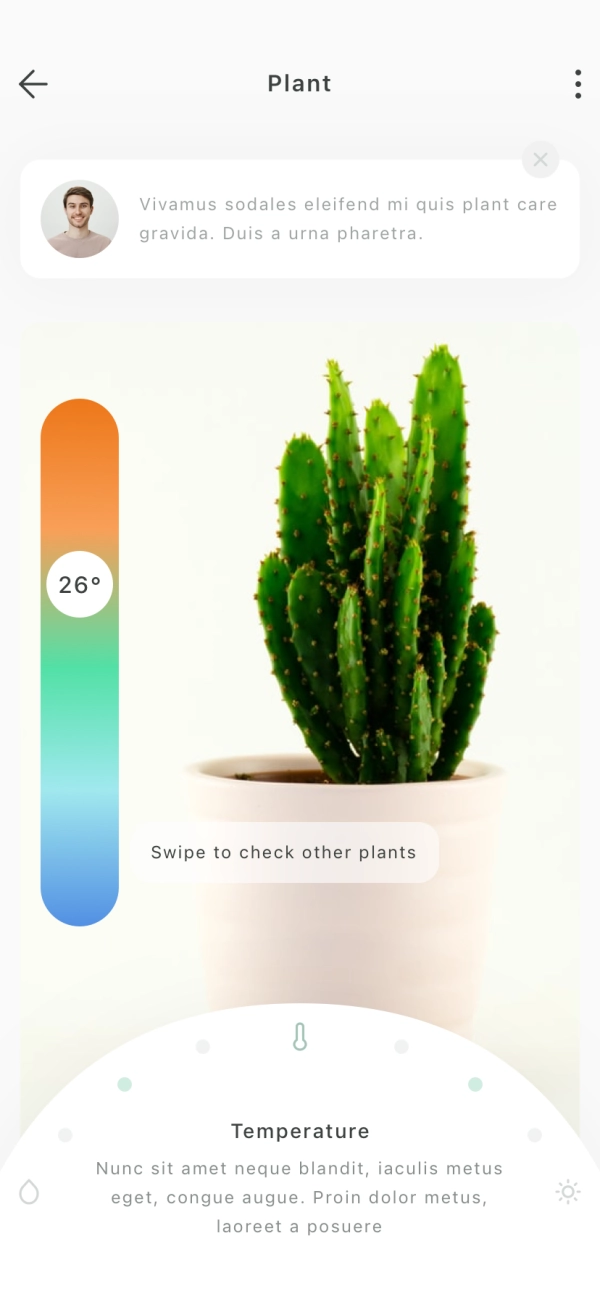 Plant Care Mobile App UI Kit - Screenshot 1