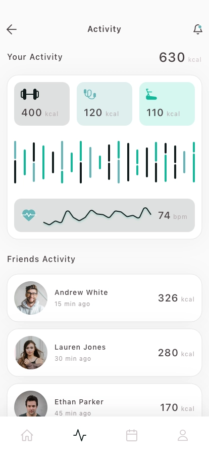 Fitness Exercise Mobile App UI Kit - Screenshot 5
