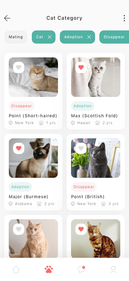 Pet Adoption Mobile App UI Kit - Screenshot 2