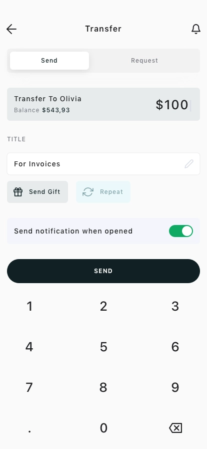 Wallet Mobile App UI Kit - Screenshot 4