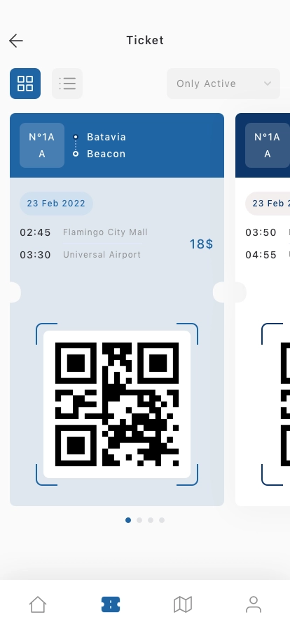 Bus Ticket Mobile App UI Kit - Screenshot 3
