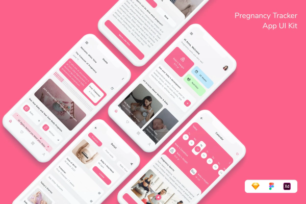 Pregnancy Tracker App UI Kit