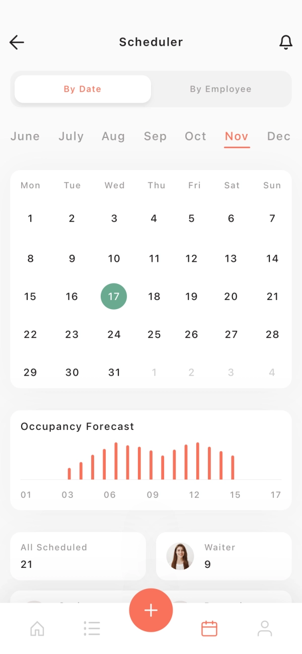Schedule & Calendar Mobile App UI Kit - Screenshot 2