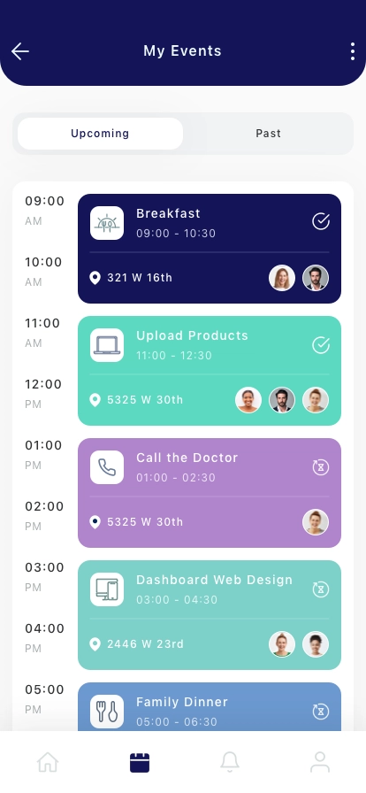 Daily Routine Planner Mobile App UI Kit - Screenshot 4