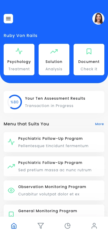 Mental Health App UI Kit - Screenshot 1