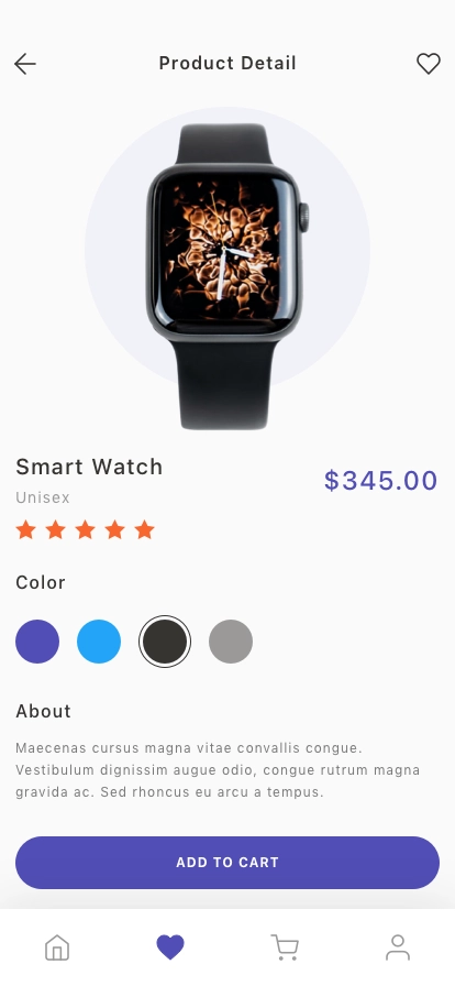 Shopping & eCommerce Mobile App UI Kit - Screenshot 5