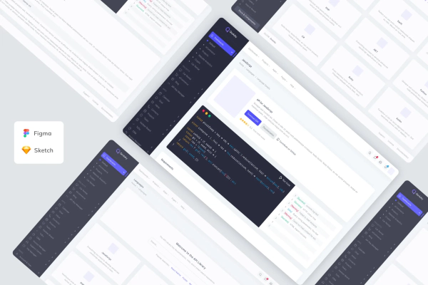 Coding Platform Admin Dashboard Template UI Kit