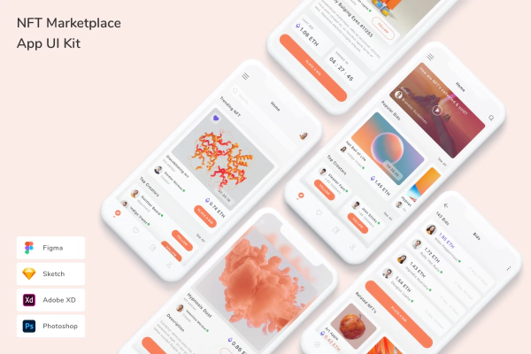 NFT Marketplace App UI Kit