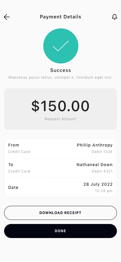 Billing Mobile App UI Kit - Screenshot 5
