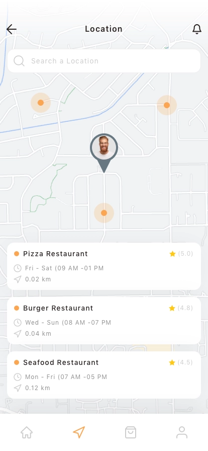 Food Delivery Mobile App UI Kit - Screenshot 4