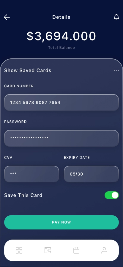 Finance Management Mobile App UI Kit - Screenshot 4