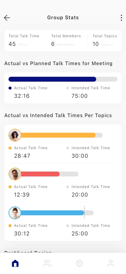 Team Meeting Mobile App UI Kit - Screenshot 1