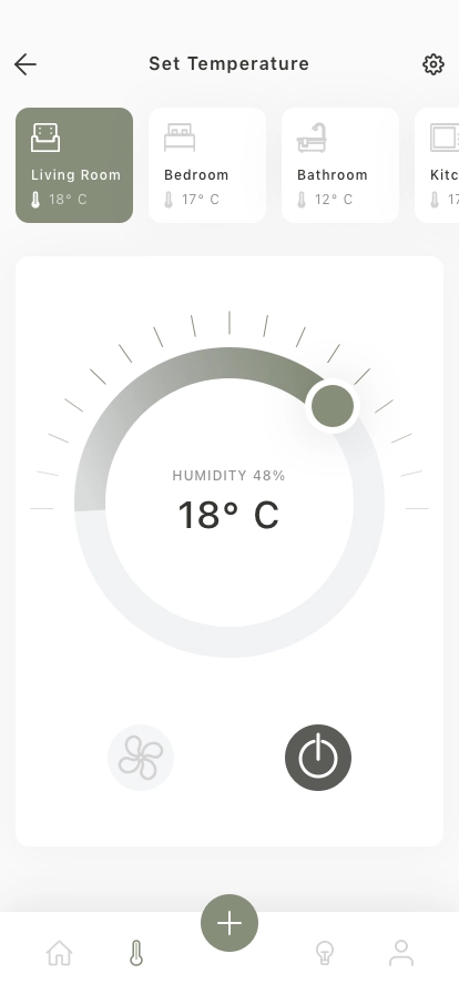 Smart Home Control Mobile App UI Kit - Screenshot 2