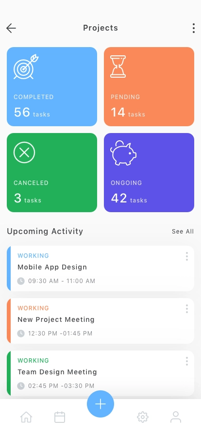 Task Management Mobile App UI Kit - Screenshot 3