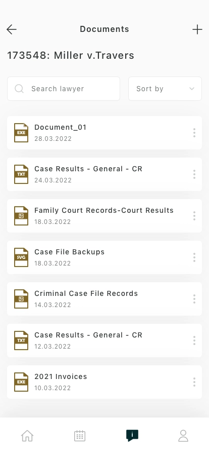 Find Lawyer Mobile App UI Kit - Screenshot 4