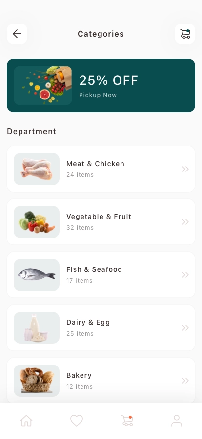 Grocery Shop Mobile App UI Kit - Screenshot 3