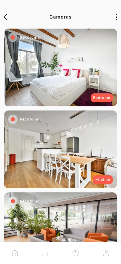Smart Home Security Mobile App UI Kit - Screenshot 4