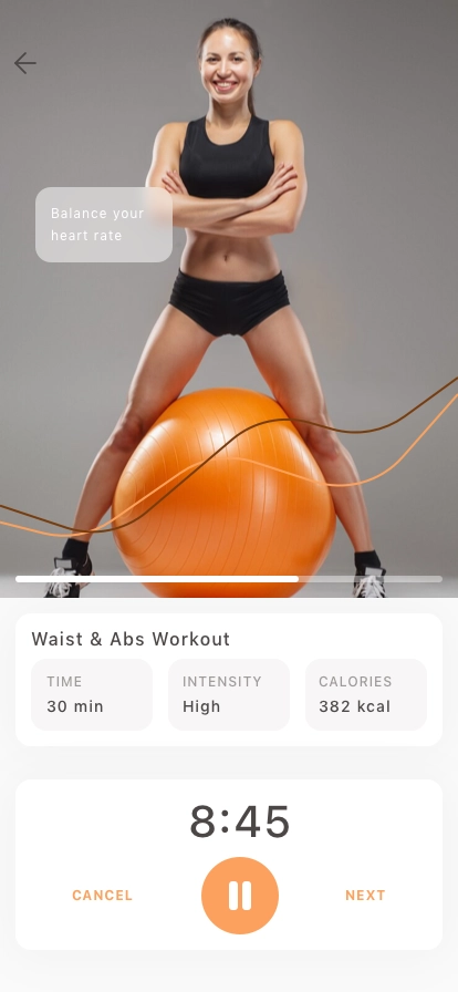 Fitness Mobile App UI Kit - Screenshot 5