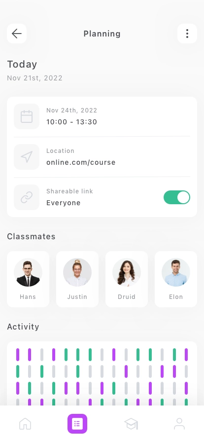 Online Learning Course Mobile App UI Kit - Screenshot 5