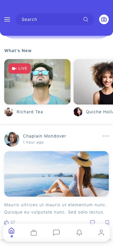 Social Network App UI Kit - Screenshot 20