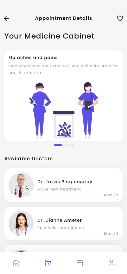 Medicine Reminder App UI Kit - Screenshot 3