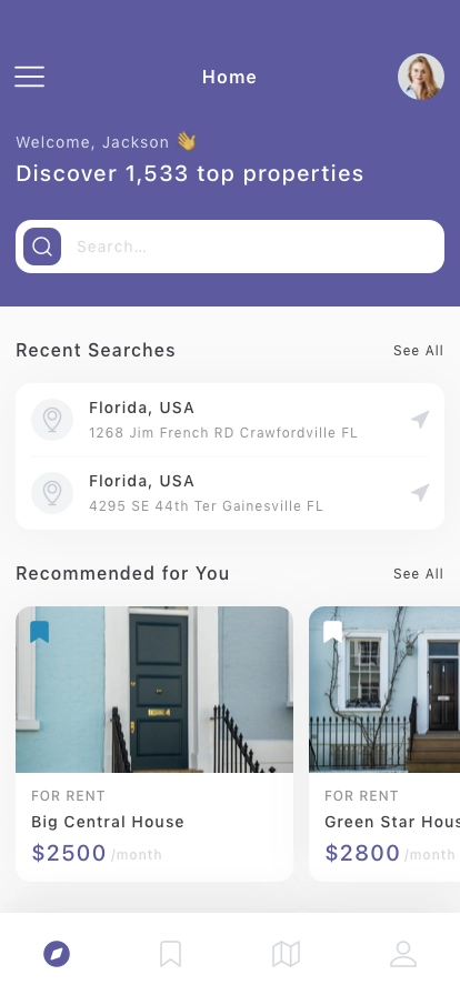 Real Estate Mobile App UI Kit - Screenshot 1