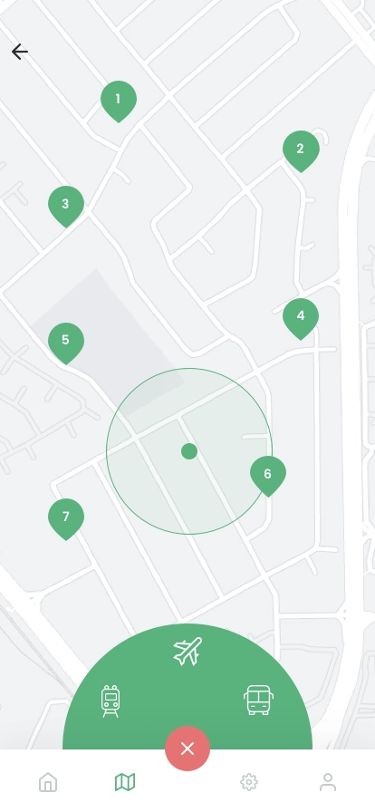 Navigate & Map App UI Kit - Screenshot 3
