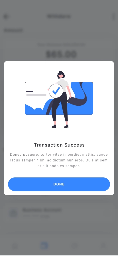Send Money Mobile App UI Kit - Screenshot 5