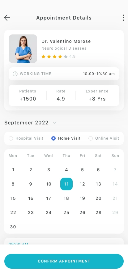 Medical Mobile App UI Kit - Screenshot 5