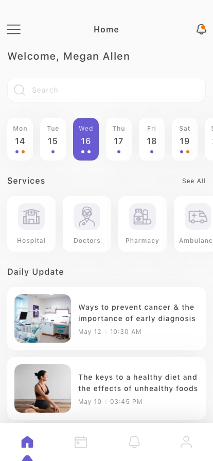 Doctor Appointment Mobile App UI Kit - Screenshot 4