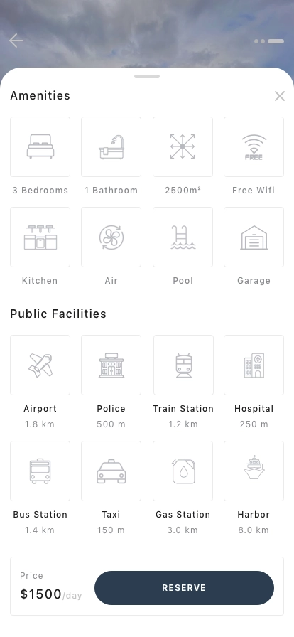 Smart Property Mobile App UI Kit - Screenshot 4
