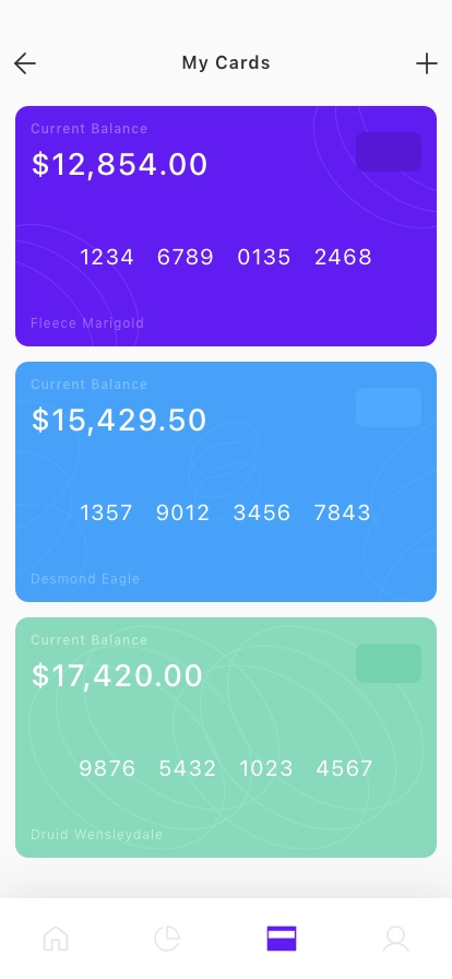 Wallet & Finance Mobile App UI Kit - Screenshot 5