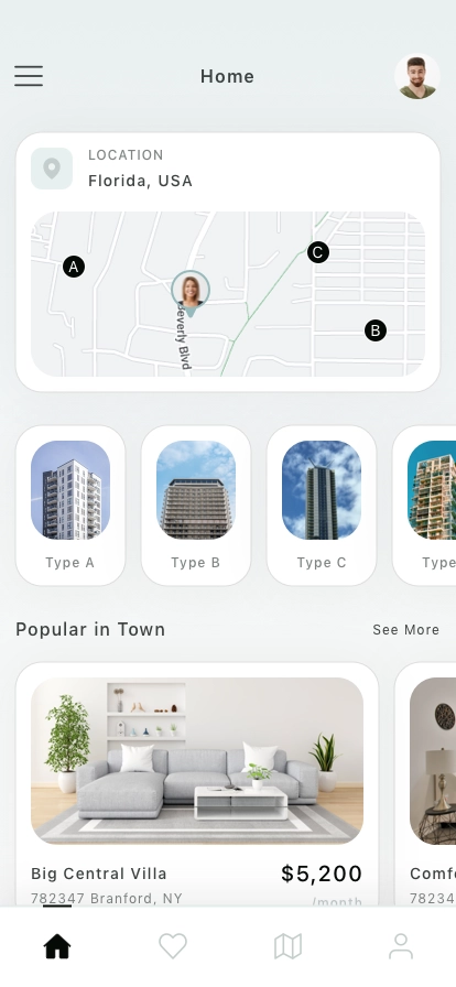 Real Estate Mobile App UI Kit - Screenshot 3