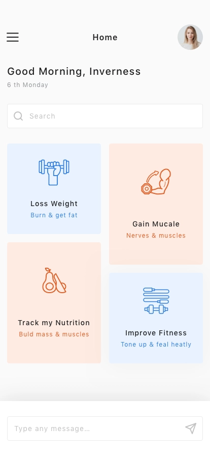 Fitness App UI Kit - Screenshot 1