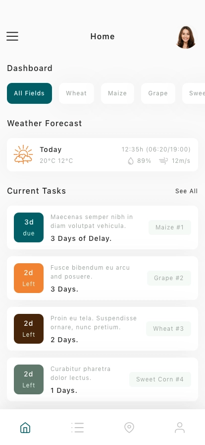 Agriculture Assistant Mobile App UI Kit - Screenshot 1