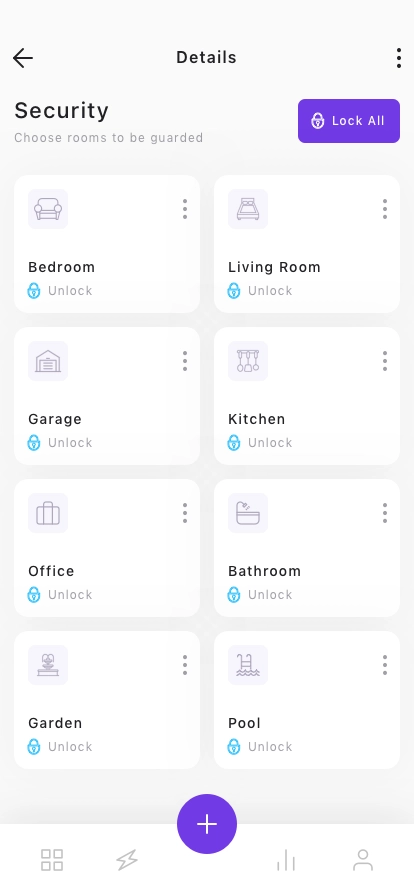 Smart House Mobile App UI Kit - Screenshot 4