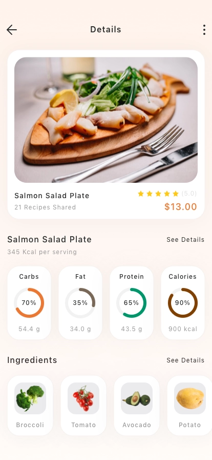 Food Delivery Mobile App UI Kit - Screenshot 5
