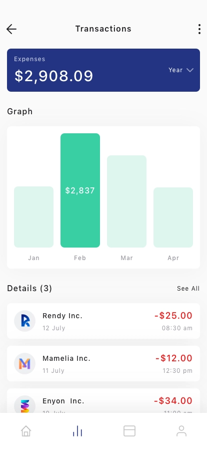 Financial & Investment Mobile App UI Kit - Screenshot 5