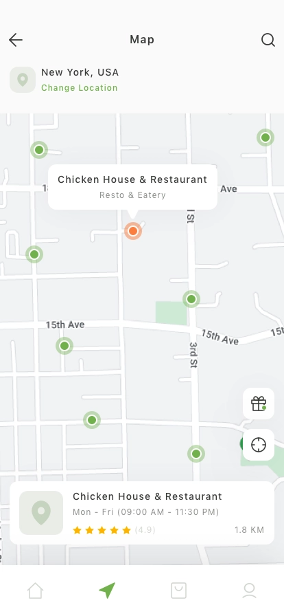 Food Delivery Mobile App UI Kit - Screenshot 3