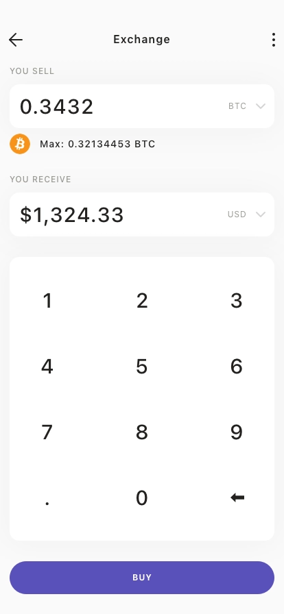 Crypto Wallet Mobile App UI Kit - Screenshot 4