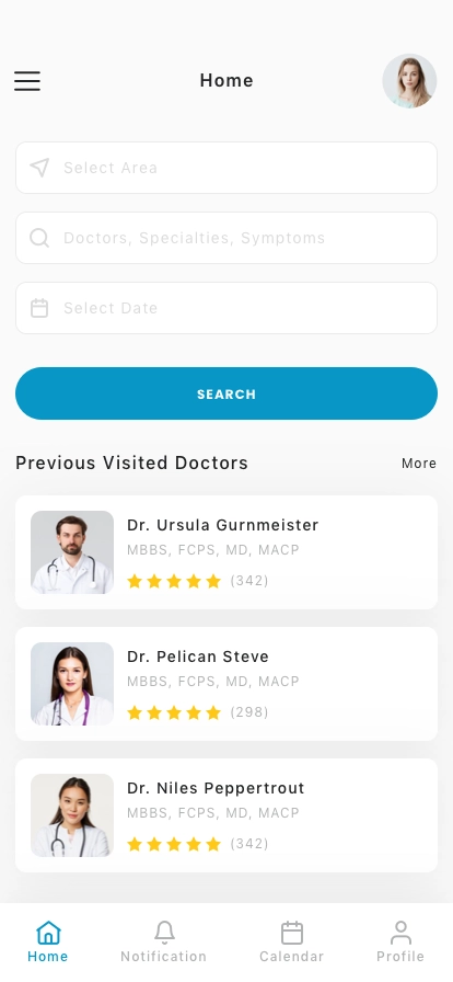 Medical App UI Kit - Screenshot 1