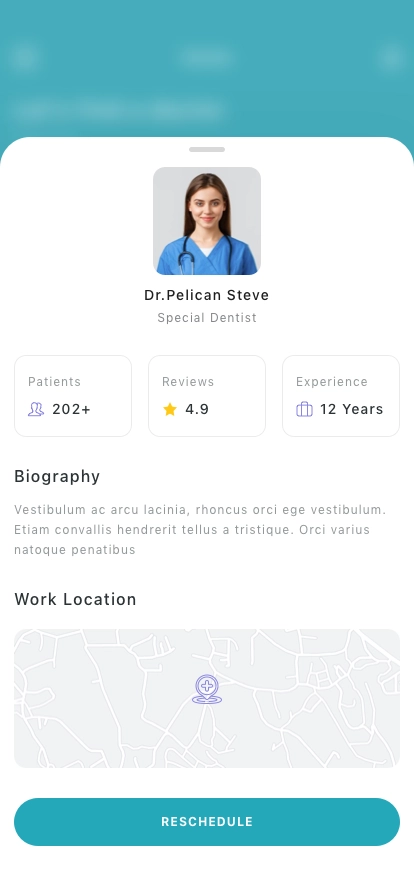 Medical & Doctor Mobile App UI Kit - Screenshot 5
