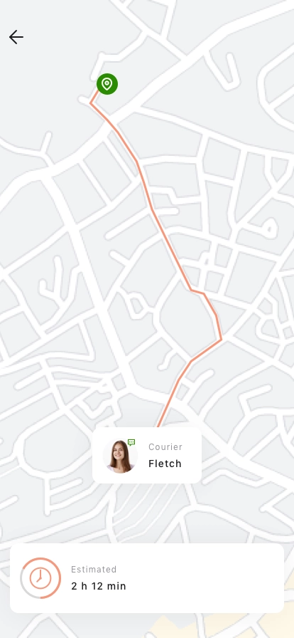 Parcel Tracking Mobile App UI Kit - Screenshot 3