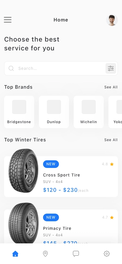 Car Repair Service App UI Kit - Screenshot 2