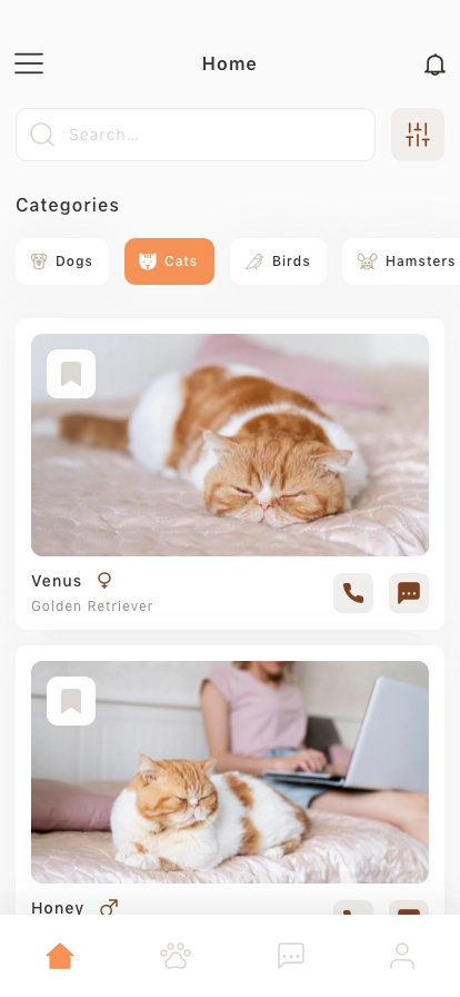 Pet Adoption Mobile App UI Kit - Screenshot 3