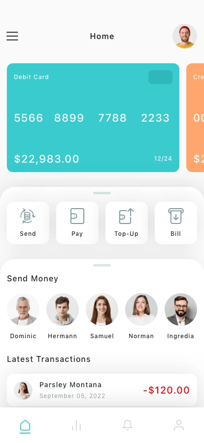 Payment Mobile App UI Kit - Screenshot 1