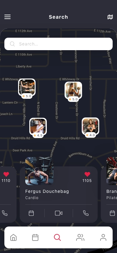 Find a Personal Trainers App UI Kit - Screenshot 19
