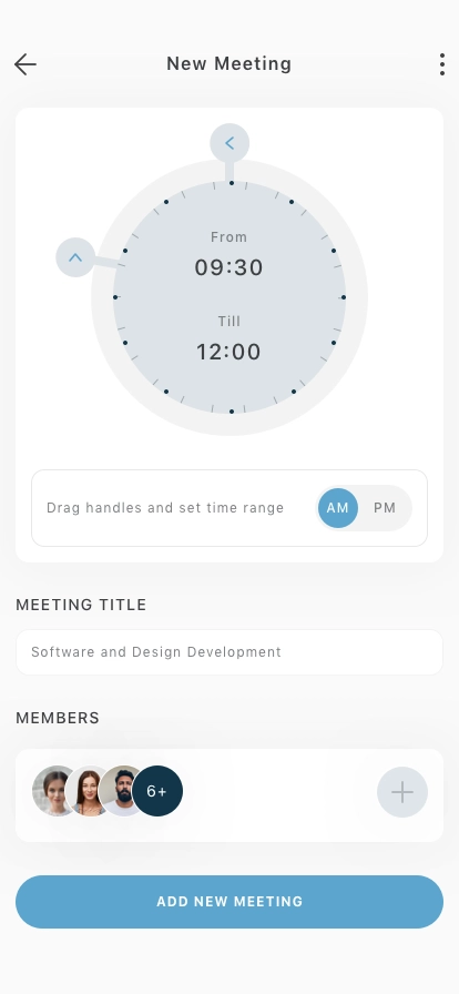 Meeting Mobile App UI Kit - Screenshot 3